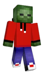 Erklyn's Minecraft skin wearing the Migrator cape