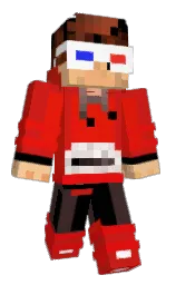 thunderbird and scarlet Minecraft skin — Classic model — first worn by UgandanF15