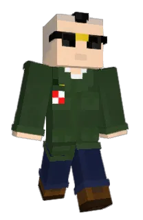 Front of lie1's skin