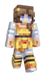 golden sand and equator Minecraft skin — Slim model — first worn by Wild_Flare