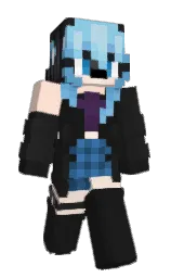Slim Minecraft skin