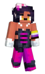 Slim Minecraft skin