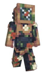 Slim Minecraft skin