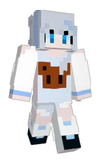 Front of Minecraft skin
