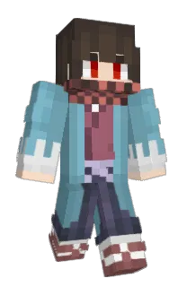 Front of DakuBtw's skin
