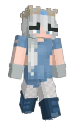 silver sand and horizon Minecraft skin — Slim model — first worn by Magdalena_Ann