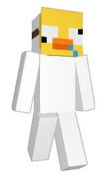 white and bright sun Minecraft skin — Classic model