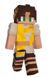 vanilla and burning sand Minecraft skin — Slim model