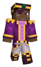 SilverBolt01's Minecraft skin wearing the Migrator cape