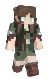 Vrez's Minecraft skin wearing the Cherry Blossom cape