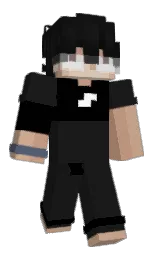 cod gray and black Minecraft skin — Slim model