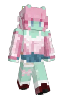Front of ViviSauce's skin