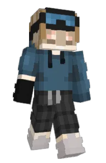 Front of CadexChoco's skin