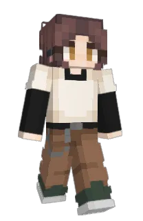 Front of voidmaid's skin