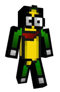 Front of Yest's skin
