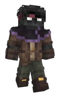 Front of Nash's skin