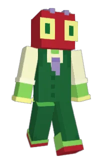 Front of Minecraft skin
