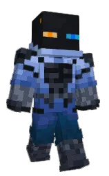 Pixad's Minecraft skin wearing the Mojang Office cape