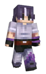 blue haze and mulled wine Minecraft skin — Slim model