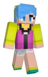 CozyGlow_1's Minecraft skin wearing the Pan cape