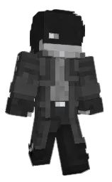 mine shaft and cod gray Minecraft skin — Classic model — first worn by guhui2060k40