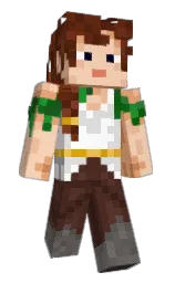 thecastlemouse's Minecraft skin wearing the 15th Anniversary cape