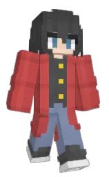 chestnut and fuzzy wuzzy brown Minecraft skin — Slim model