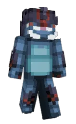 StormCharLux's Minecraft skin wearing the Vanilla cape