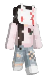 McGracer's Minecraft skin wearing the Cherry Blossom cape