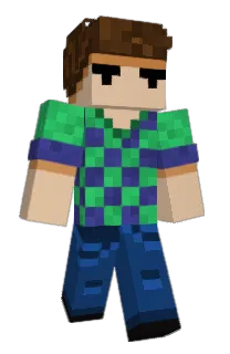 Front of MintLind's skin