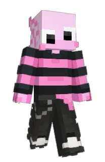 Front of Dxoid's skin