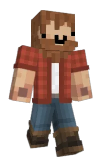 Front of qbeekr's skin