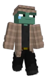 SantiVideos's Minecraft skin wearing the Migrator cape
