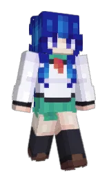 Slim Minecraft skin