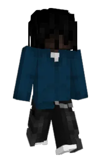 Front of Odu's skin