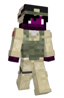 Front of animagenta's skin