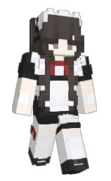 shark and seashell peach Minecraft skin — Slim model — first worn by Ange_o