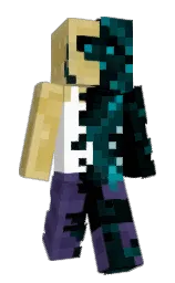 black and east bay Minecraft skin — Slim model