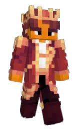 iCarroto's Minecraft skin wearing the Migrator cape