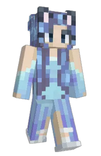 Front of FluffySapphire's skin