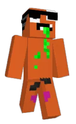black and emperor Minecraft skin — Classic model