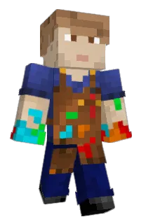 Front of PaintingThing's skin