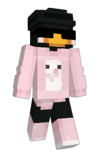 Front of Minecraft skin