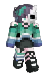 Front of LafiGL's skin