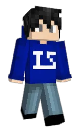 IceShqrk's Minecraft skin wearing the Founder's cape