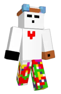 Front of Minecraft skin