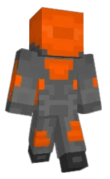 scorpion and black Minecraft skin — Classic model