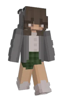 Front of Madisee's skin