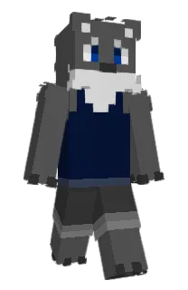 Front of HusWolf's skin