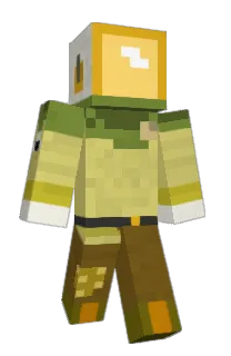 Front of Adeias's skin